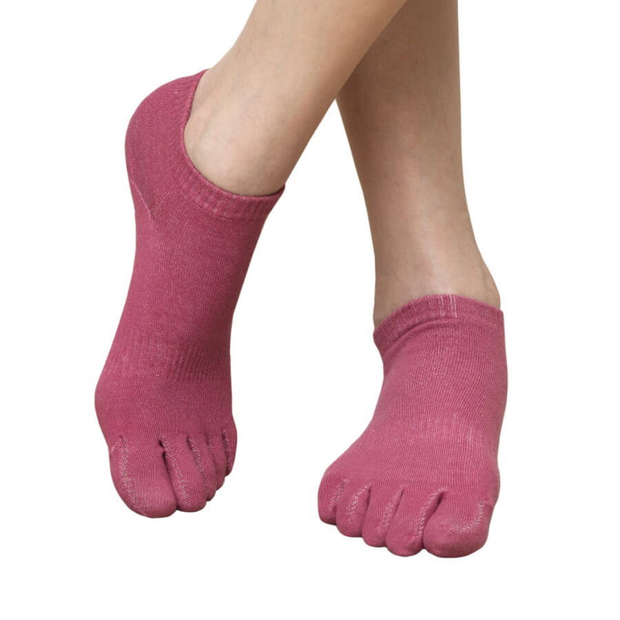 Anti-Odor & Bacterial Toe Socks - Solid Color